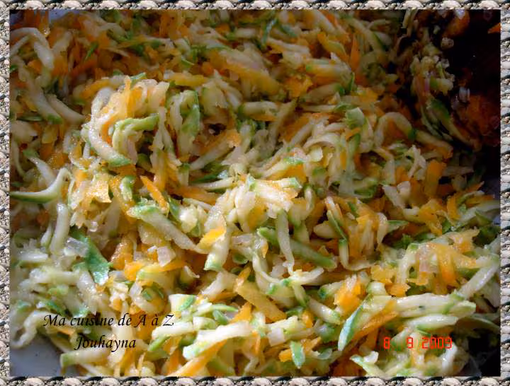 Cake aux legumes et fromage