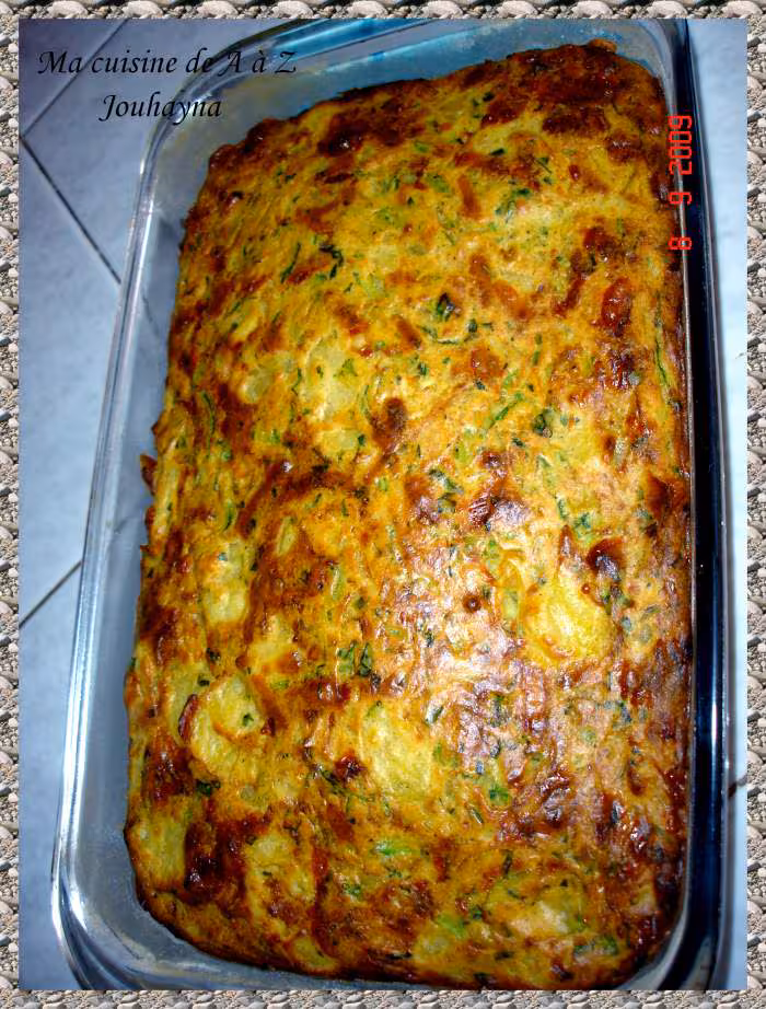 Cake aux legumes et fromage