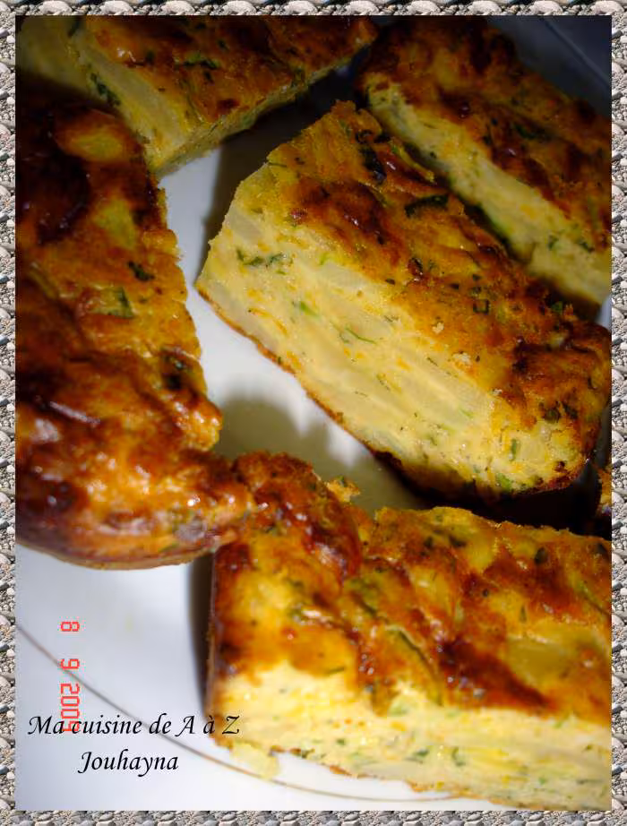 Cake aux legumes et fromage