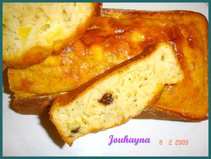 Cake aux pommes et cannelle