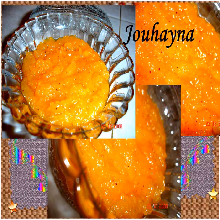 Compote de coings a l orange