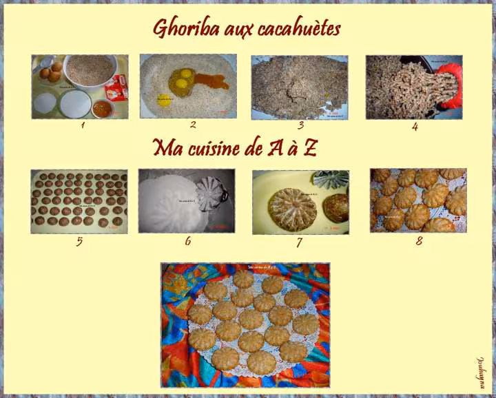 Ghoriba aux cacahuetes