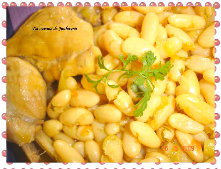 Haricot blanc aux poulet