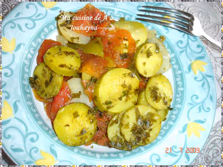 Legumes au four facon tajine