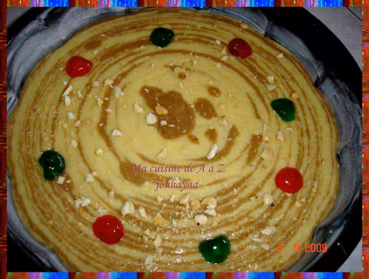 Sfouf marbre ma nouvelle version du gateau libanais a la semoule