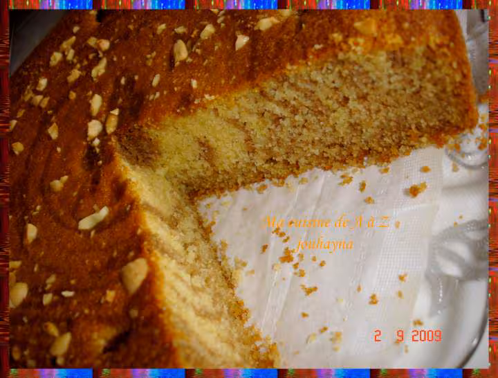 Sfouf marbre ma nouvelle version du gateau libanais a la semoule