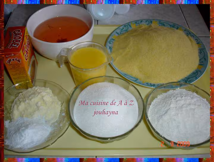 Sfouf marbre ma nouvelle version du gateau libanais au semoule