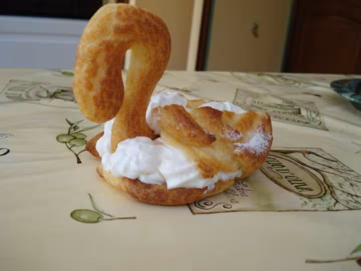 Cygnes en pate a choux