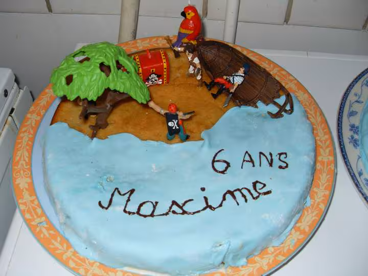 Gateau d anniv pour mon fils 6 ans