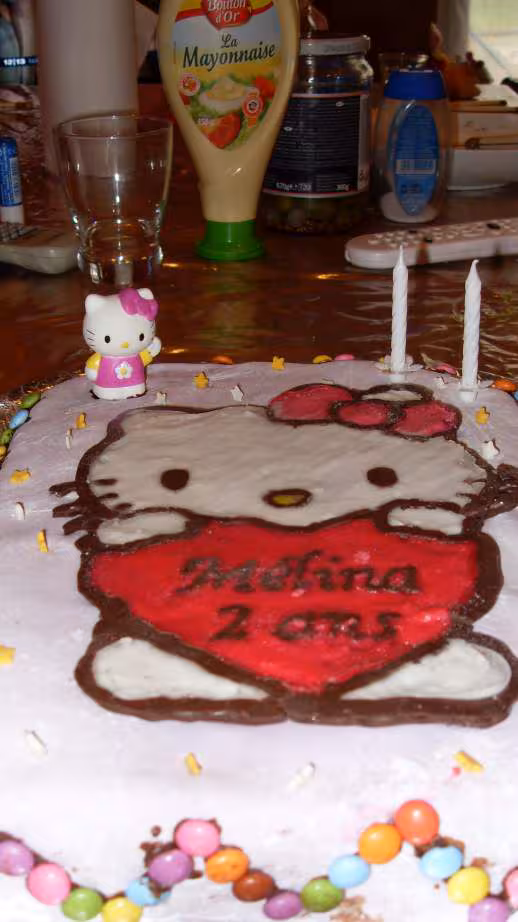 Gateau kitty pour anniv