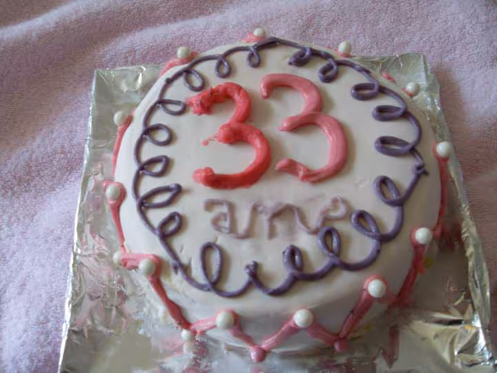 Mon gateau d anniv