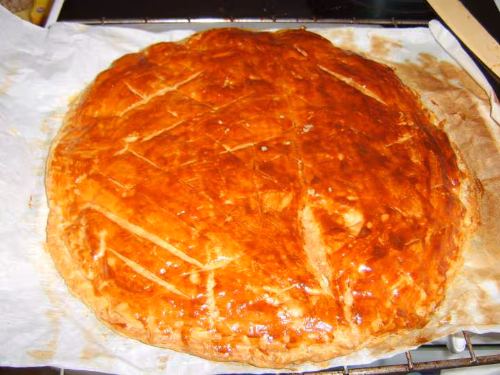 Galette apres cuisson