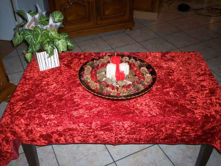 Mon plateau bougies