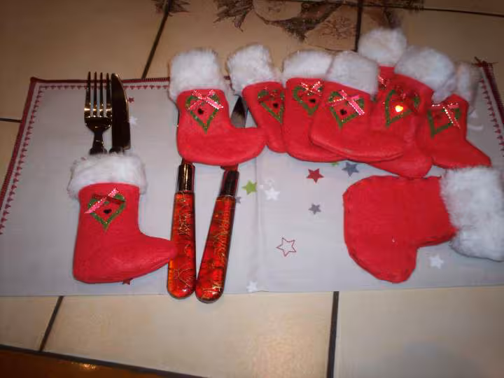 Petites bottes de noel