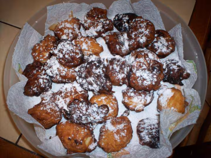 Petits beignets aux pommes