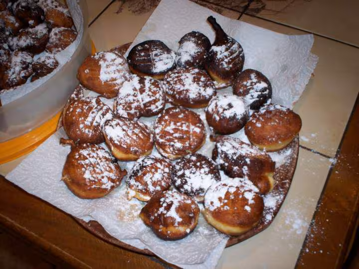 Petits beignets natures