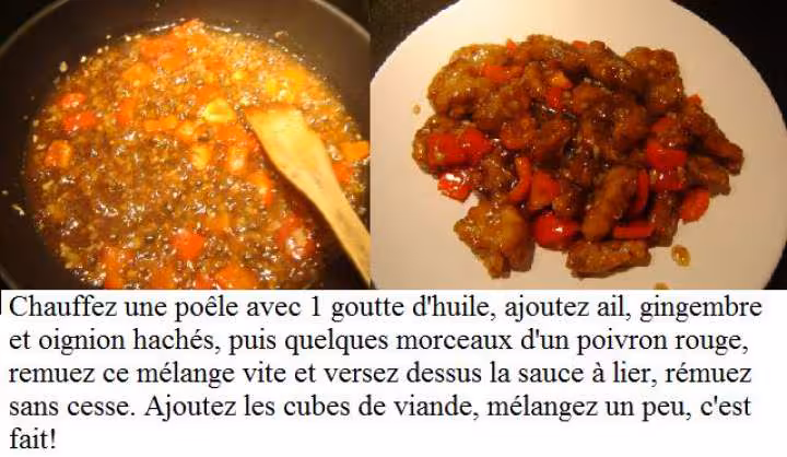 Filet mignon aigre doux 3