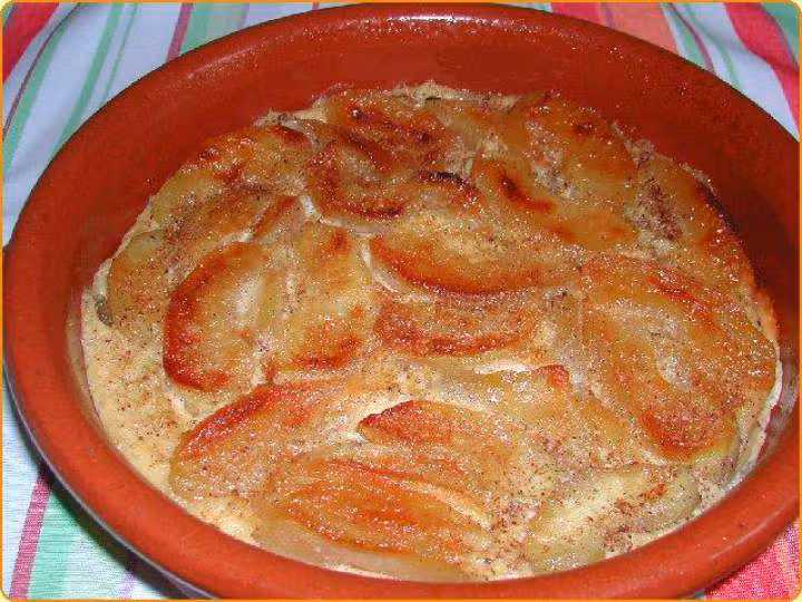 Flan aux pommes