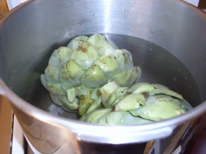 Artichauds a la vinaigrette