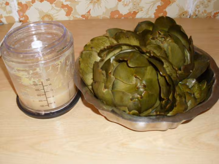 Artichauds a la vinaigrette