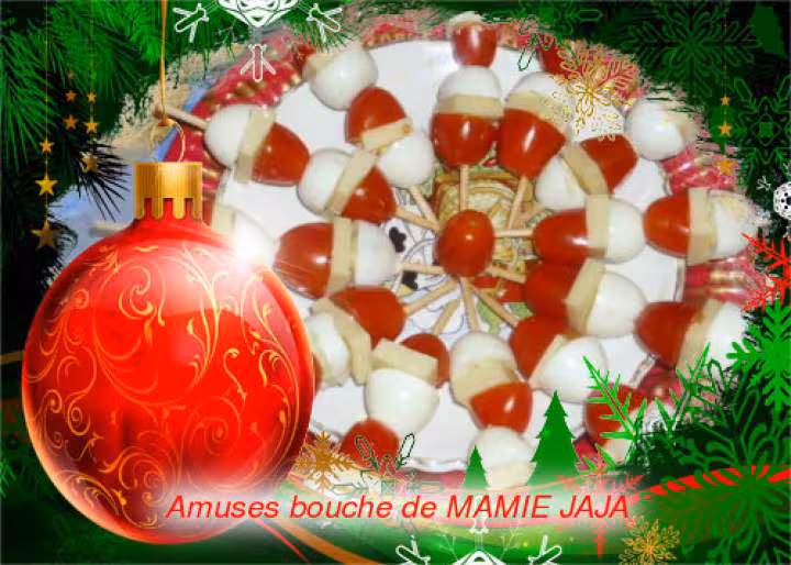 Brochettes en amuses bouche