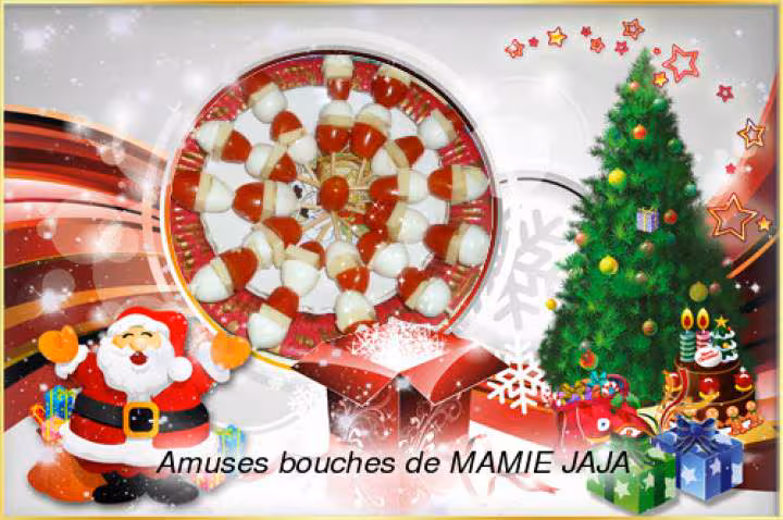 Brochettes en amuses bouche
