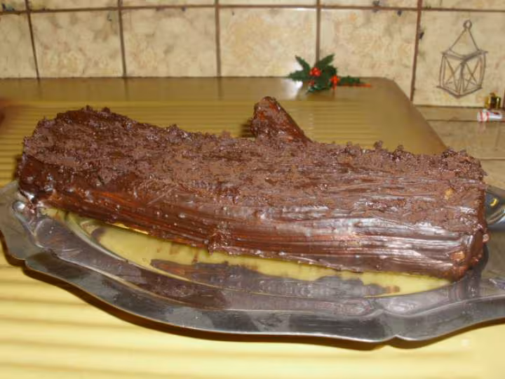 Buche au chocolat