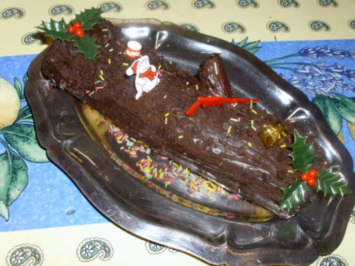Buche au chocolat