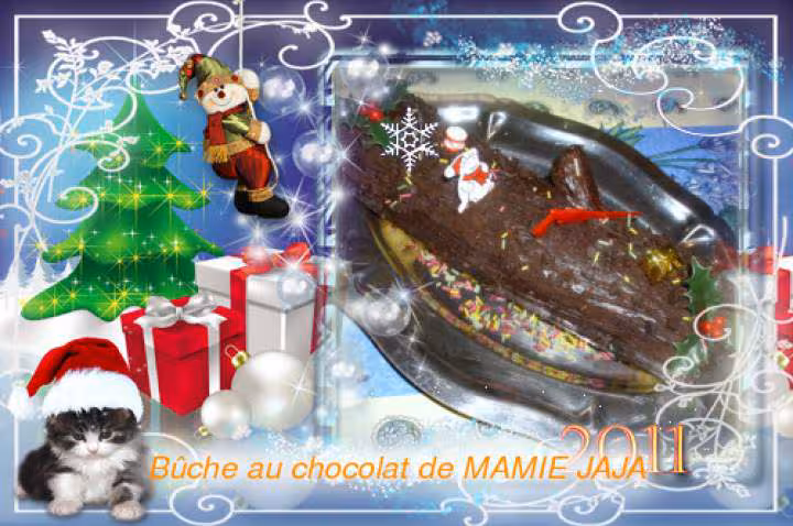 Buche au chocolat