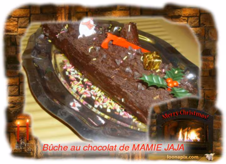 Buche au chocolat