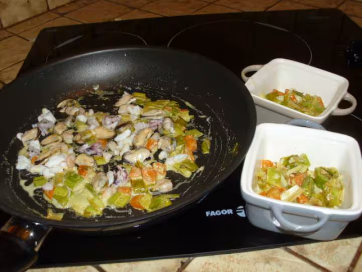 Cassolette de st jacques