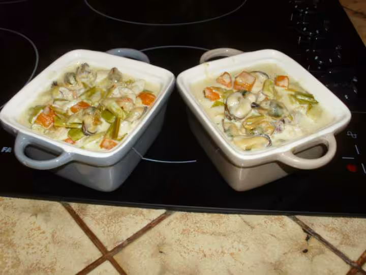 Cassolette de st jacques
