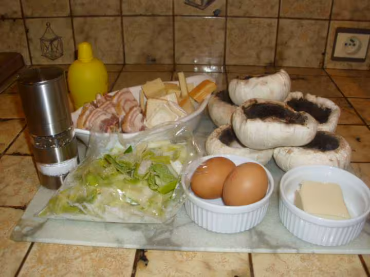 Champignons farcis