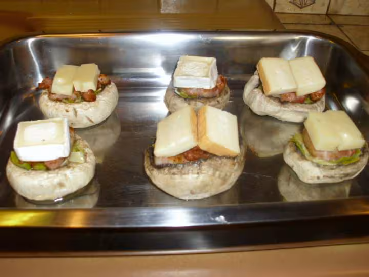 Champignons farcis