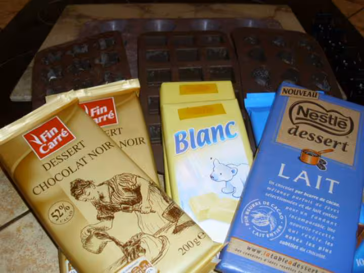 Chocolats faits maison