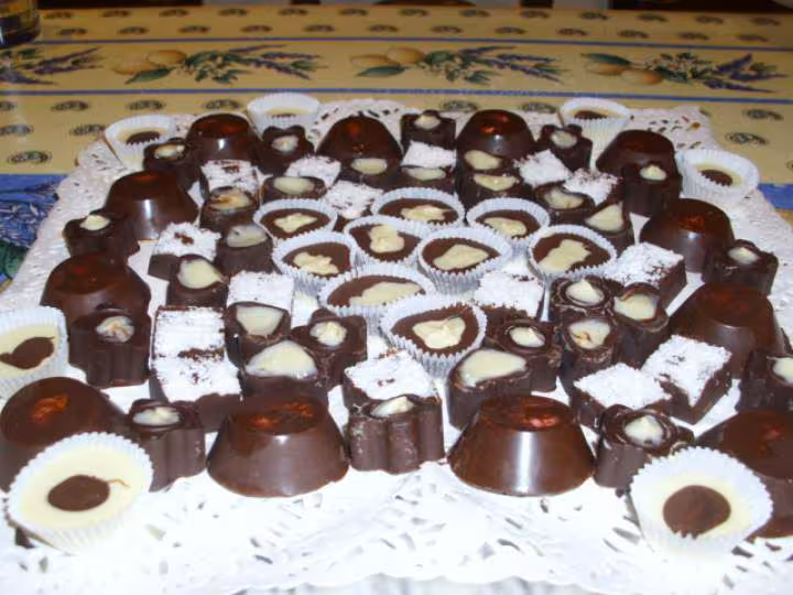 Chocolats faits maison