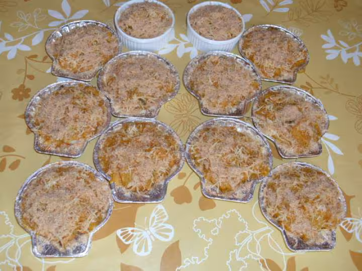 Coquilles st jacques a la julienne gratinees 8