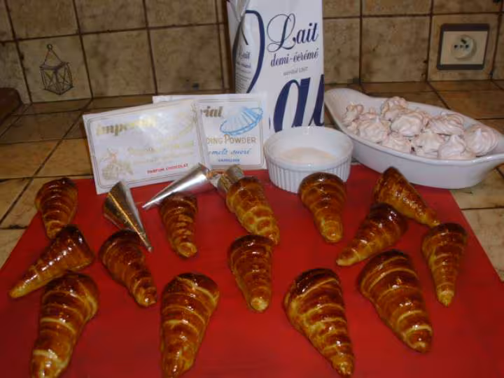 Cornets feuilletes