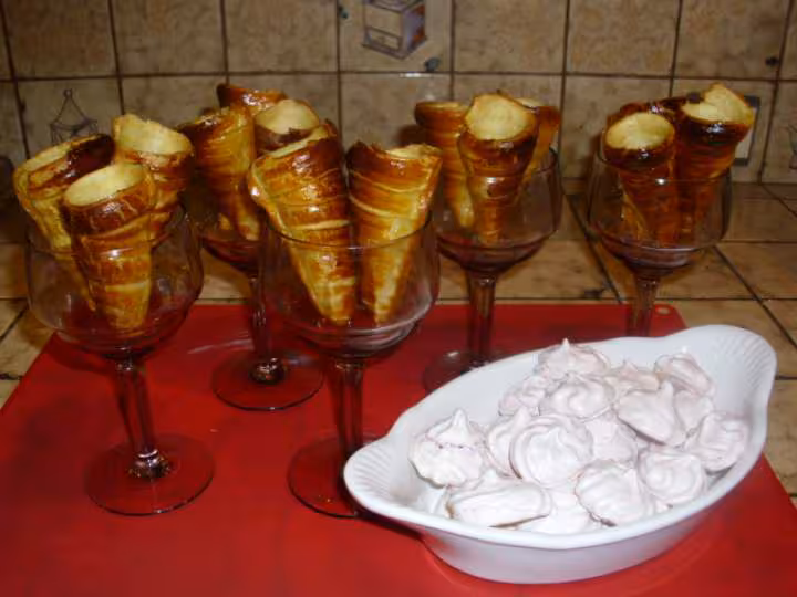 Cornets feuilletes