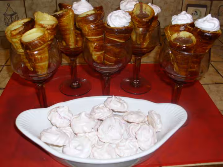 Cornets feuilletes