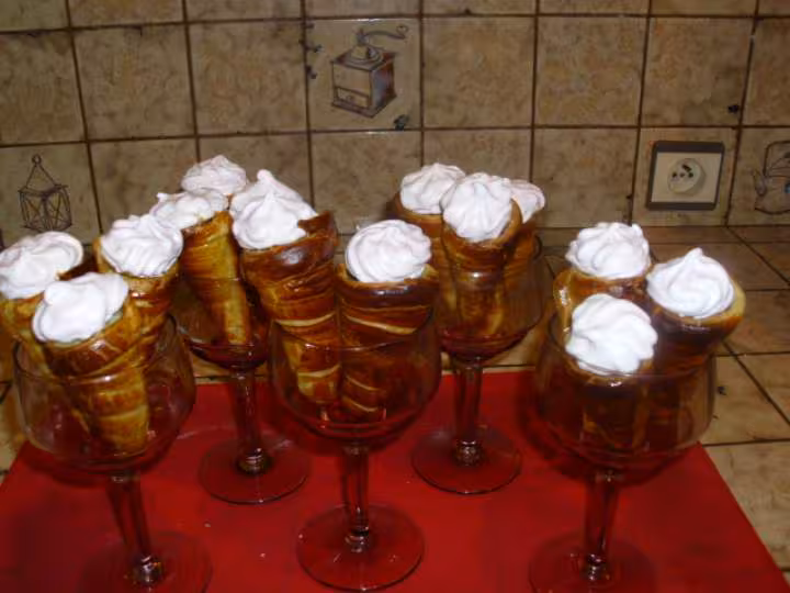 Cornets feuilletes
