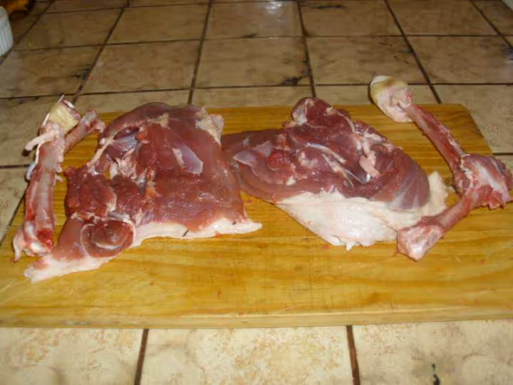 Cuisses de canard farcies