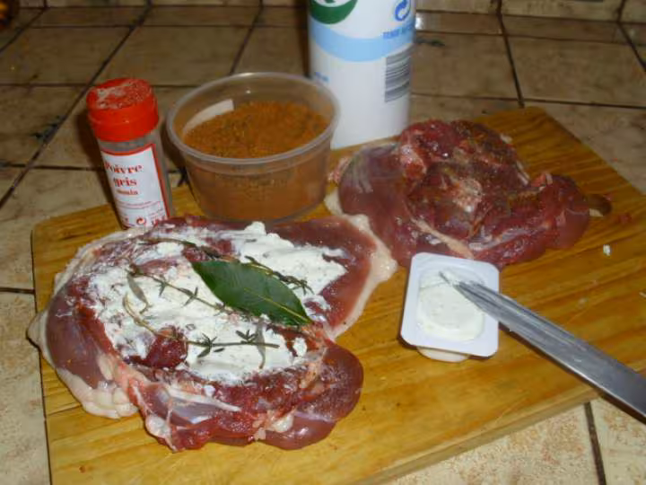 Cuisses de canard farcies
