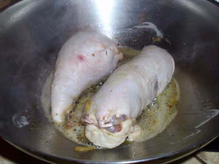 Cuisses de canard farcies
