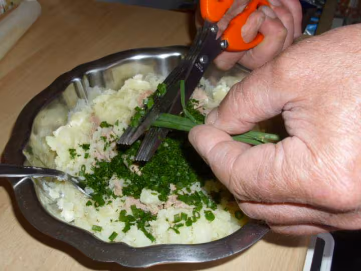 Feuilletes de thon et pommes de terre