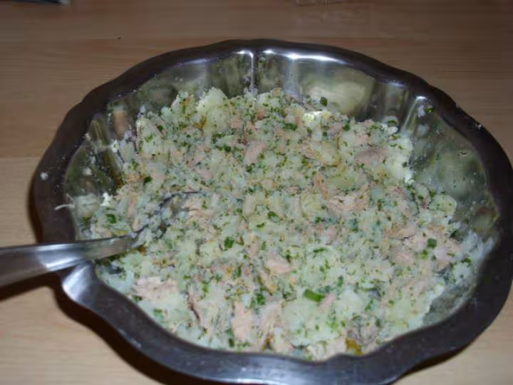 Feuilletes de thon et pommes de terre