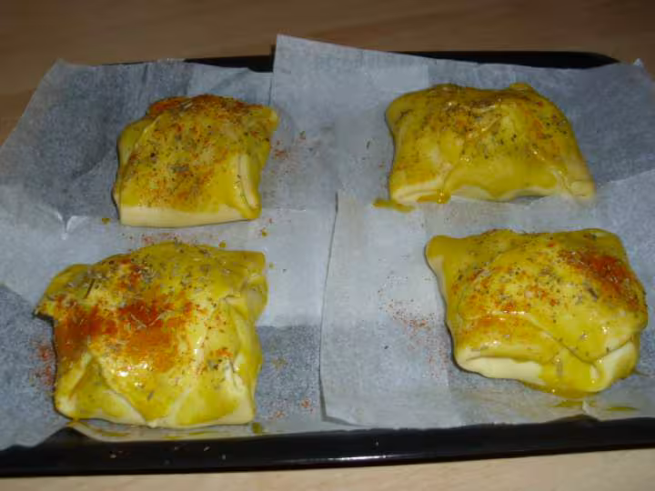 Feuilletes de thon et pommes de terre