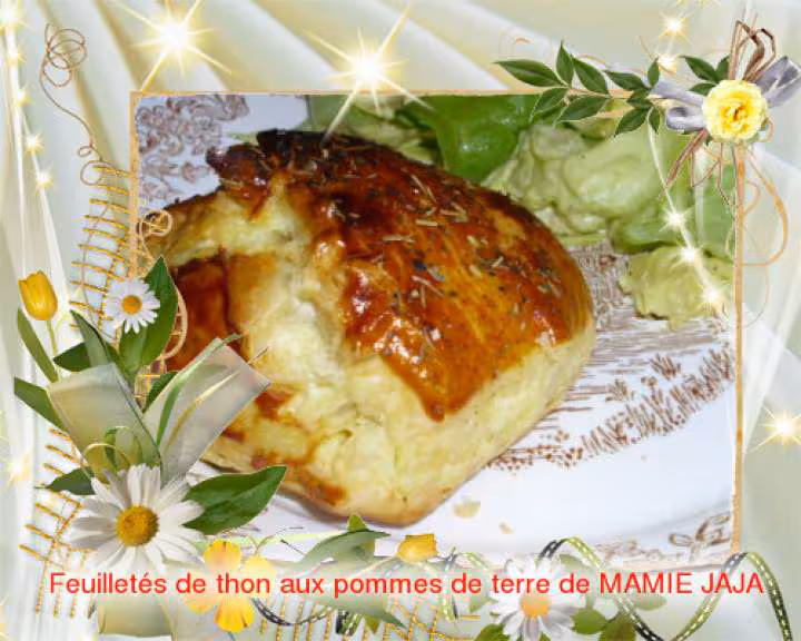 Feuilletes de thon et pommes de terre