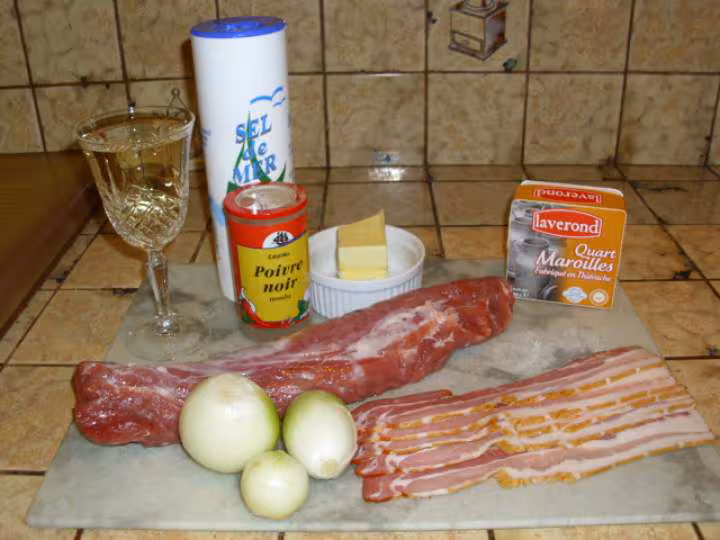 Filet mignon au maroilles et poitrine fumee 1