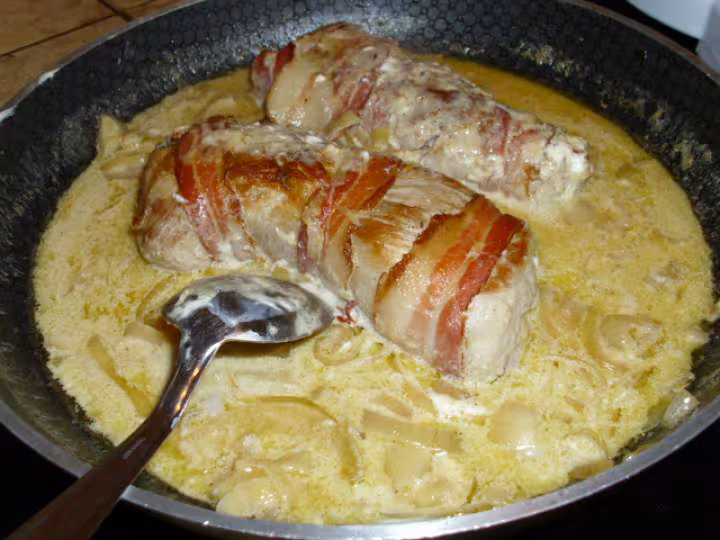 Filet mignon au maroilles et poitrine fumee 10